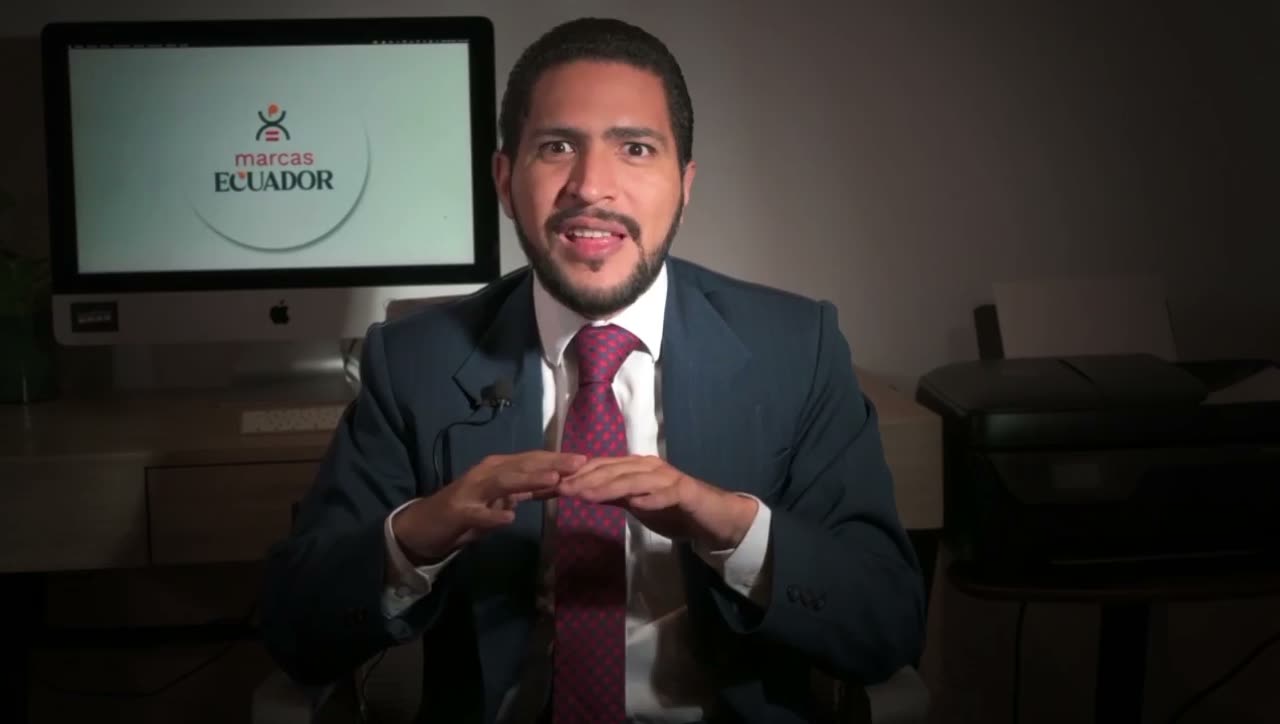 David Santos Navas, abogado principal de Marcas Ecuador
